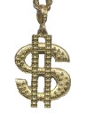 Collier dollar avec chaîne