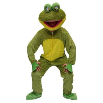 Déguisement peluche de grenouille