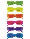 Lunettes néon couleurs fluos