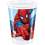 8 gobelets plastique Spiderman