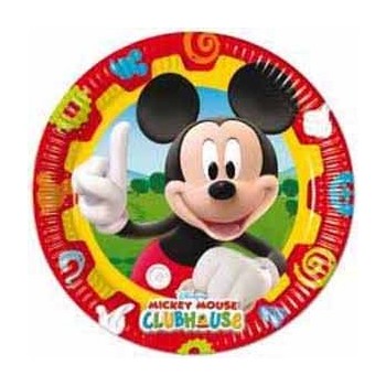 8 assiettes carton Mickey Mouse