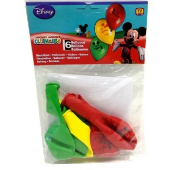 Lot de 6 ballons Mickey Mouse