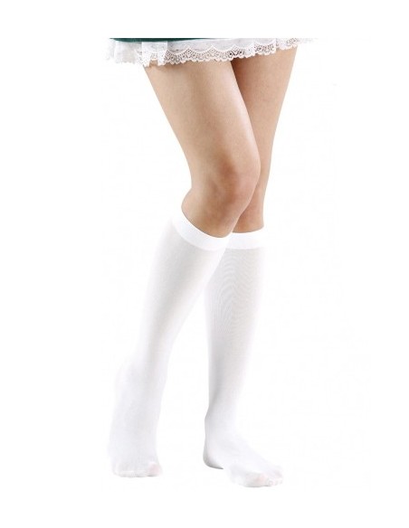 Chaussettes longues blanches