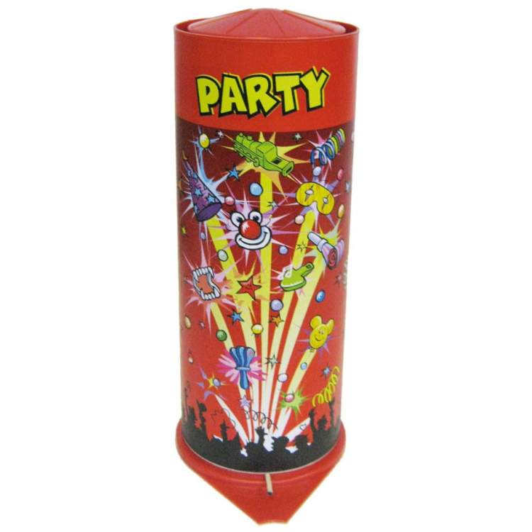 Bombe De Table. Popper Festif Explosif Avec Des Confettis. L
