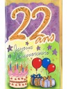 Carte Joyeux Anniversaire 22 ans