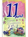 Carte Joyeux Anniversaire 11 ans