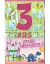 Carte Joyeux Anniversaire 3 ans