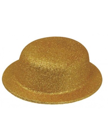 Chapeau melon paillettes