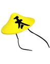 Chapeau asiatique jaune