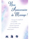 Carte bon anniversaire de mariage