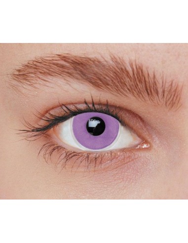 Lentilles iris mauve