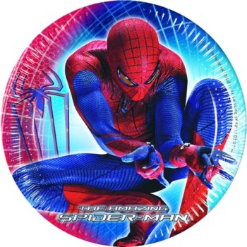 10 assiettes carton The Amazing Spider-Man